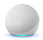 Smart Speaker met Spraakassistent en Klok – Mini WiFi Speaker met Bluetooth en Voice Control