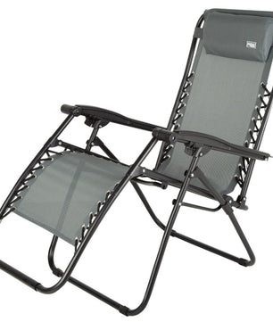 SUN-LOUNGER AKTIVE DARK GREY 52 X 102 X 68 CM