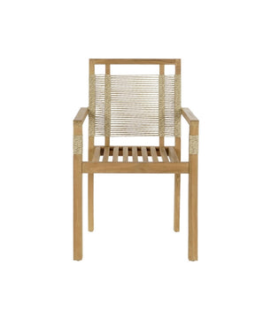 TABLE SET WITH 4 CHAIRS DKD HOME DECOR 90 X 90 X 75 CM 100 X 100 X 76 CM