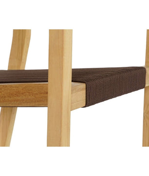 TABLE SET WITH 4 CHAIRS DKD HOME DECOR 90 X 90 X 75 CM
