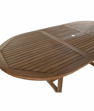 TABLE SET WITH CHAIRS DKD HOME DECOR 90 CM 180 X 120 X 75 CM
