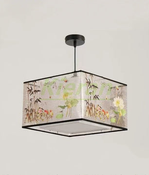 Nordic Stoffen LED Hanglamp – Moderne Kroonluchter van Stof voor Woonkamer, Slaapkamer & Lounge