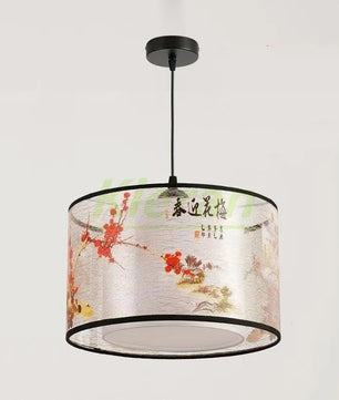 Nordic Stoffen LED Hanglamp – Moderne Kroonluchter van Stof voor Woonkamer, Slaapkamer & Lounge