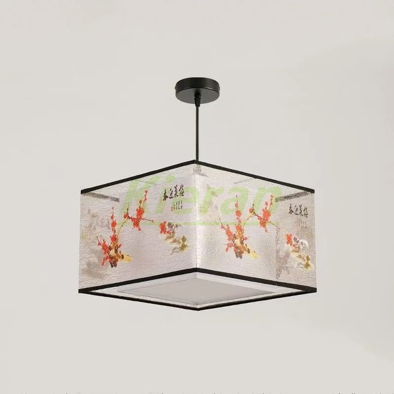 Nordic Stoffen LED Hanglamp – Moderne Kroonluchter van Stof voor Woonkamer, Slaapkamer & Lounge